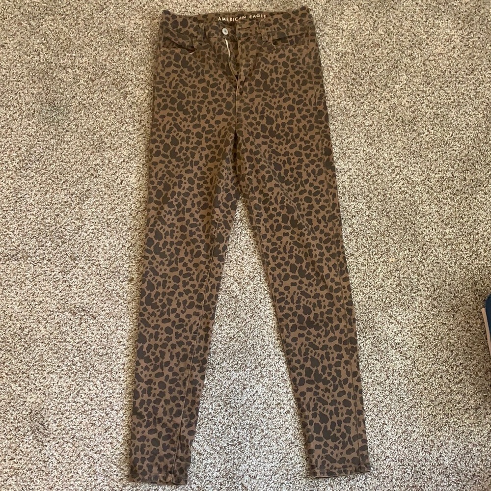 American eagle curvy super high rise jegging